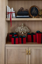 Red Present with Green Bow - 3 Sizes