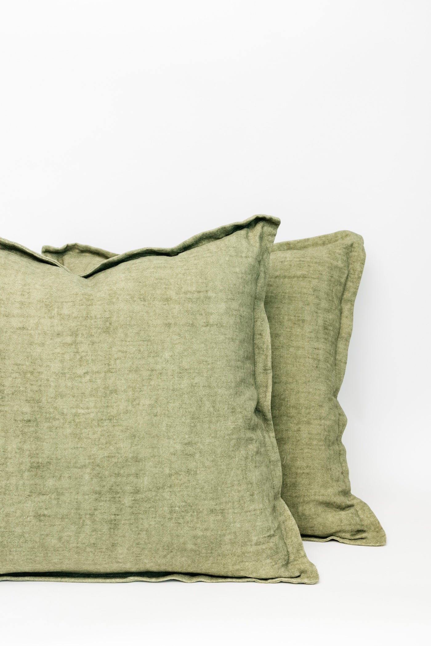 Callie Pillow - Olive - Set of 2