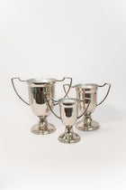 Silver Metal Trophies - 3 Sizes