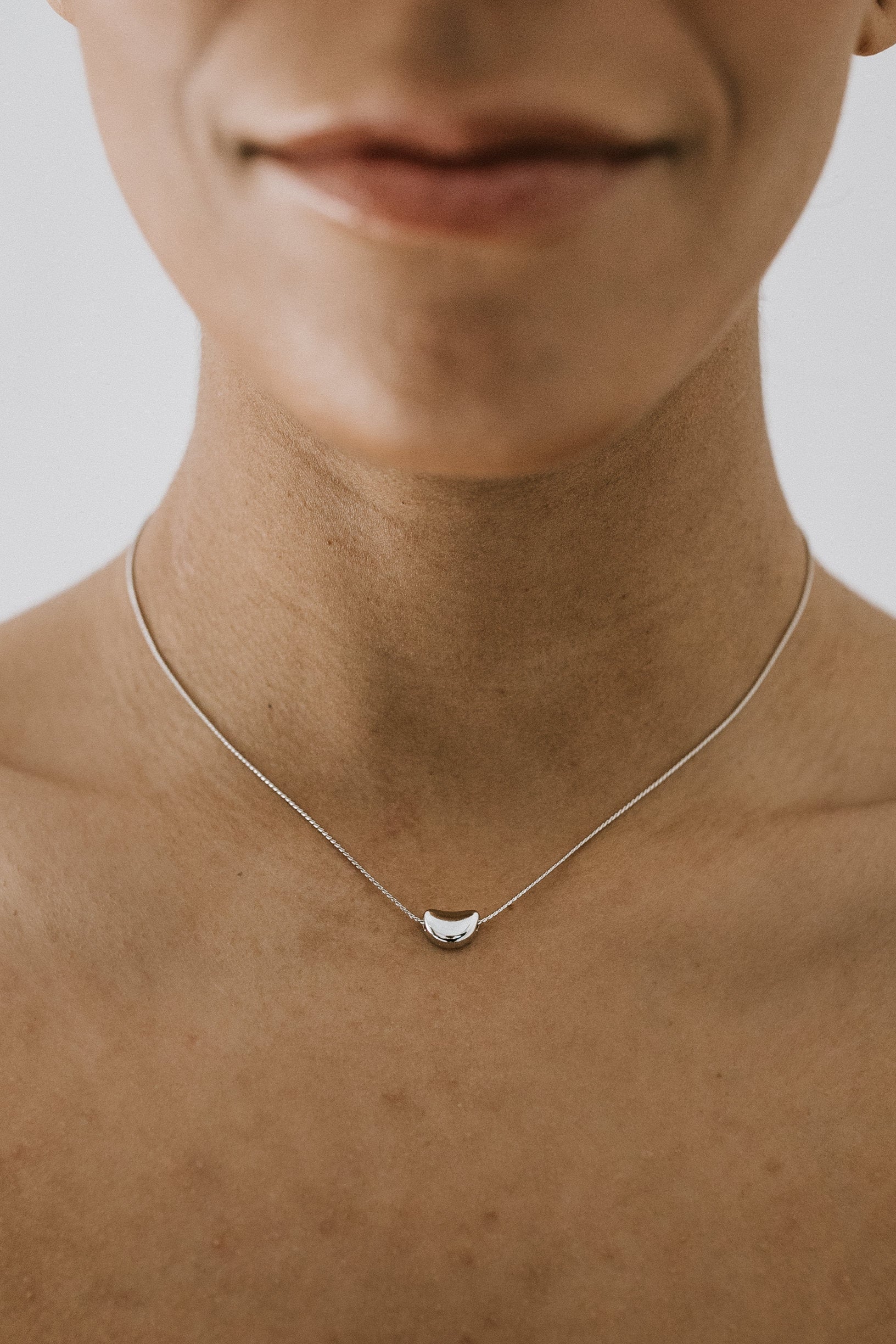 Limitless Crescent Necklace - Silver