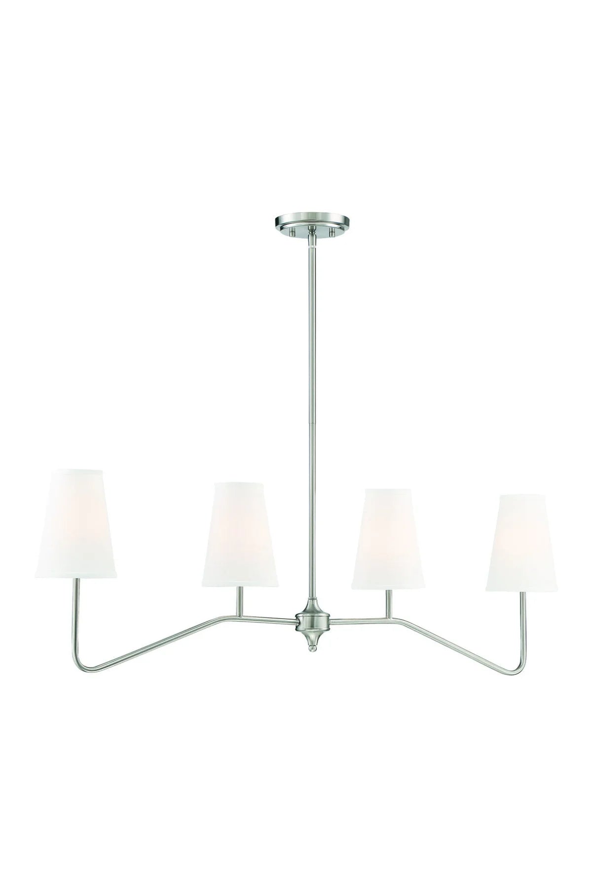 Olana Chandelier - Brushed Nickel