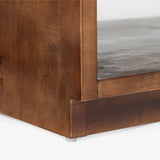 Wesley Burl Coffee Table - 2 Finishes