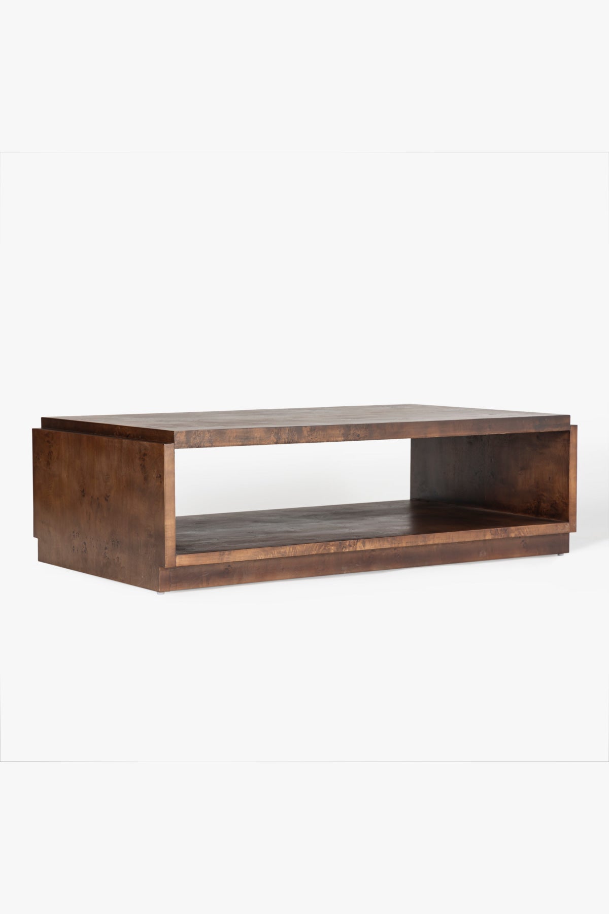 Sigby Burl Coffee Table - Dark Burl