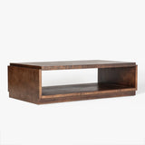 Wesley Burl Coffee Table - 2 Finishes
