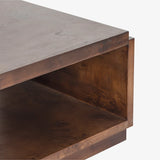 Wesley Burl Coffee Table - 2 Finishes