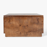 Wesley Burl Coffee Table - 2 Finishes