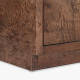 Wesley 6-Drawer Burl Dresser - 2 Finishes