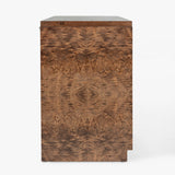 Wesley 6-Drawer Burl Dresser - 2 Finishes