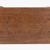 Wesley 6-Drawer Burl Dresser - 2 Finishes