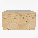 Wesley Burl Coffee Table - 2 Finishes