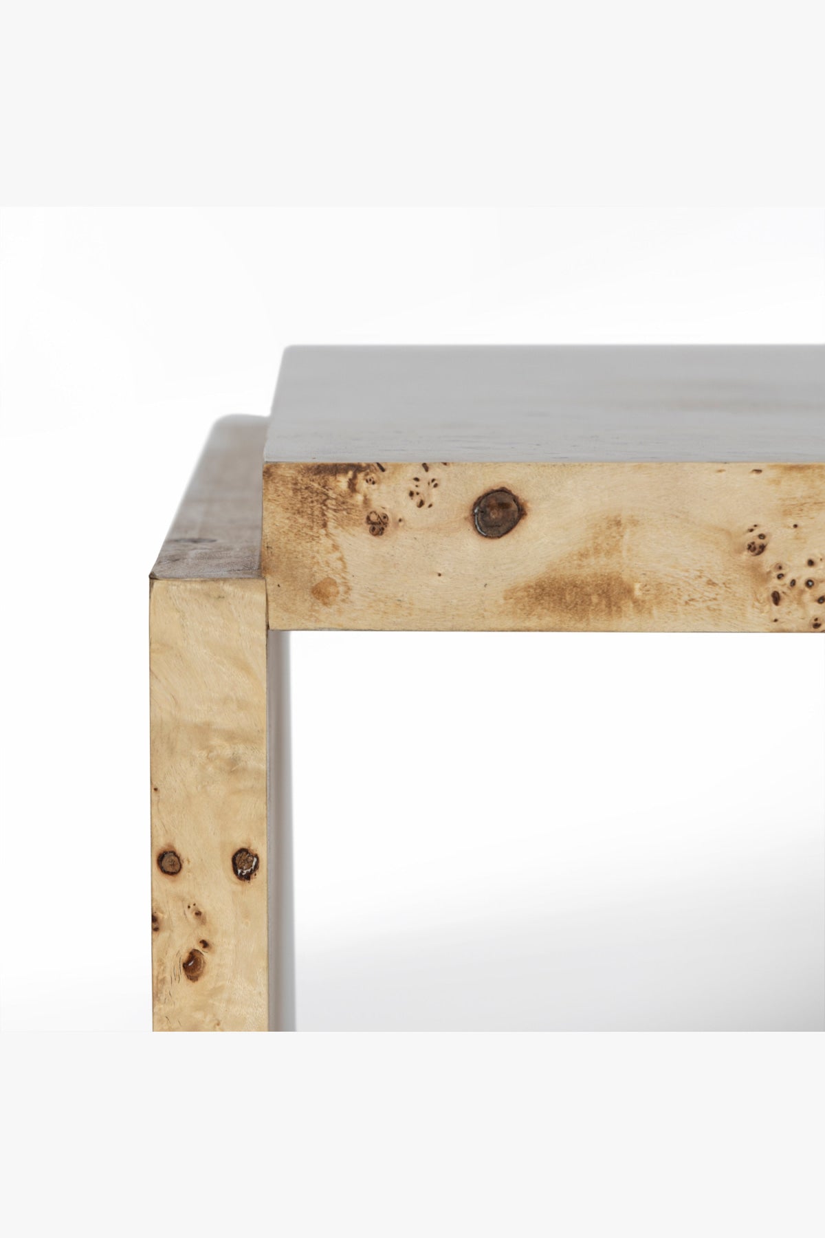 Sigby Burl Coffee Table - Light Burl