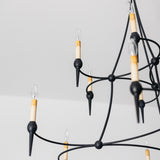 Danielli Black Chandelier