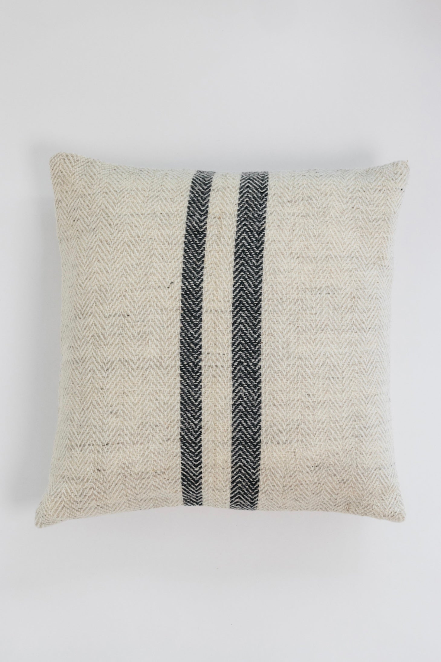 Campbell Striped Pillow - Beige