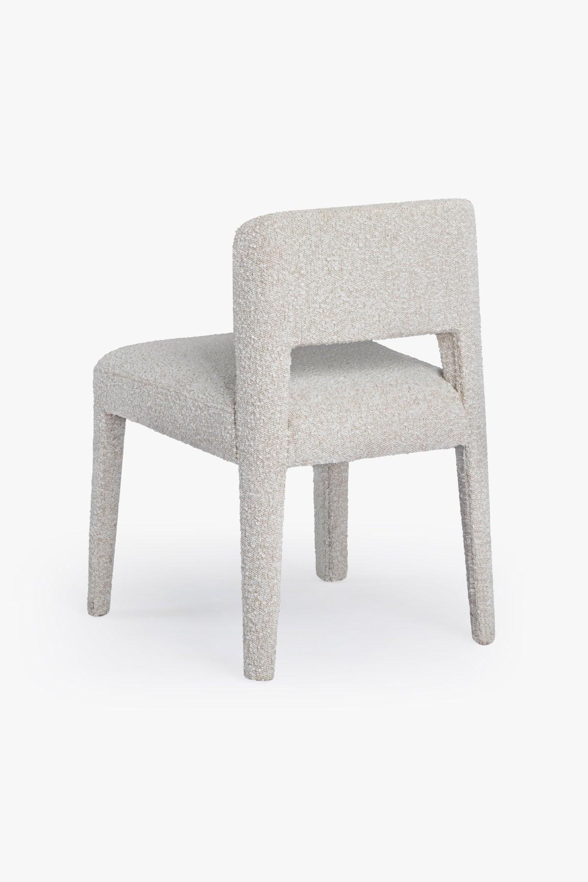 Nico Dining Side Chair - Ivory Boucle