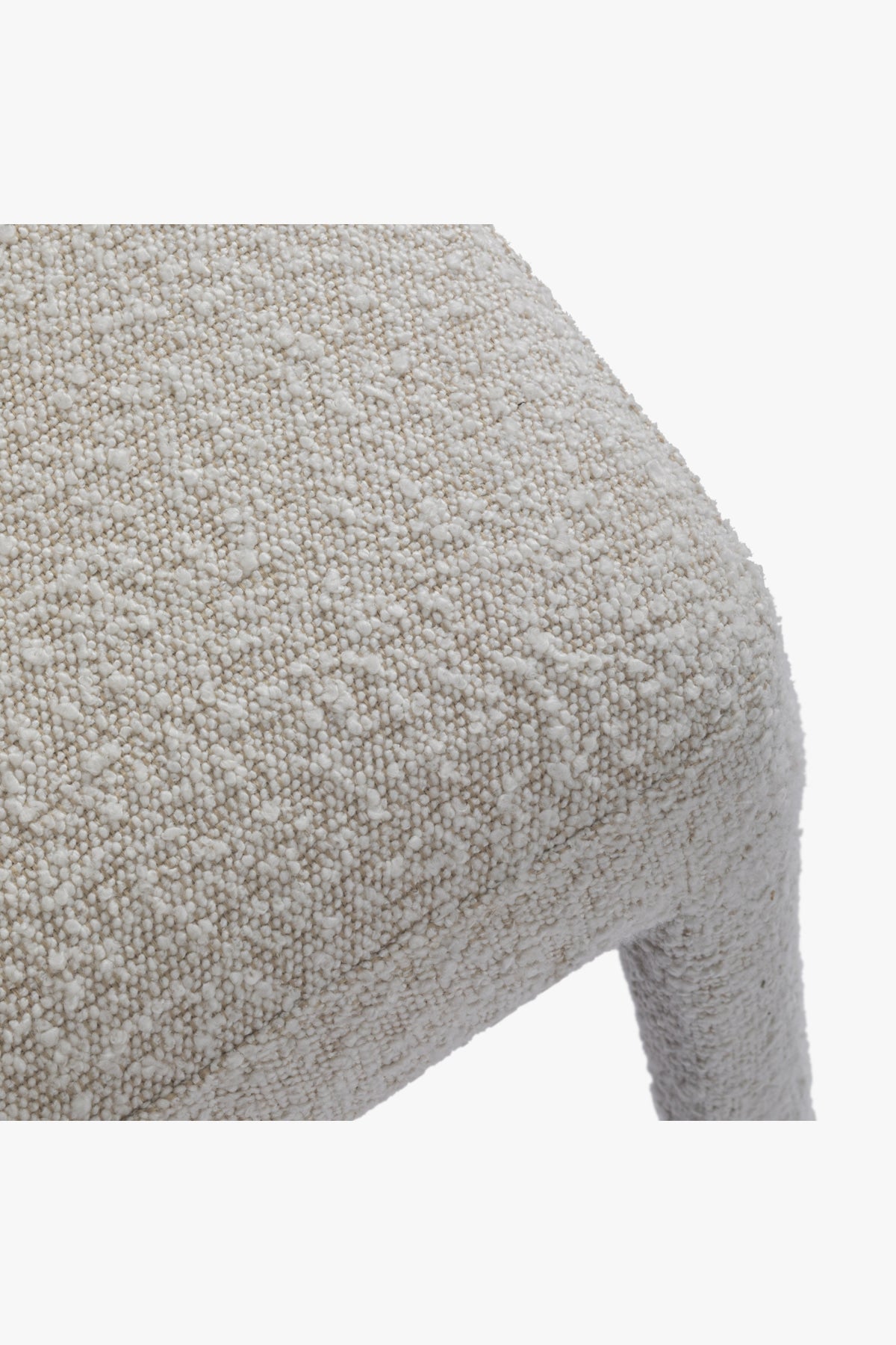 Nico Dining Side Chair - Ivory Boucle