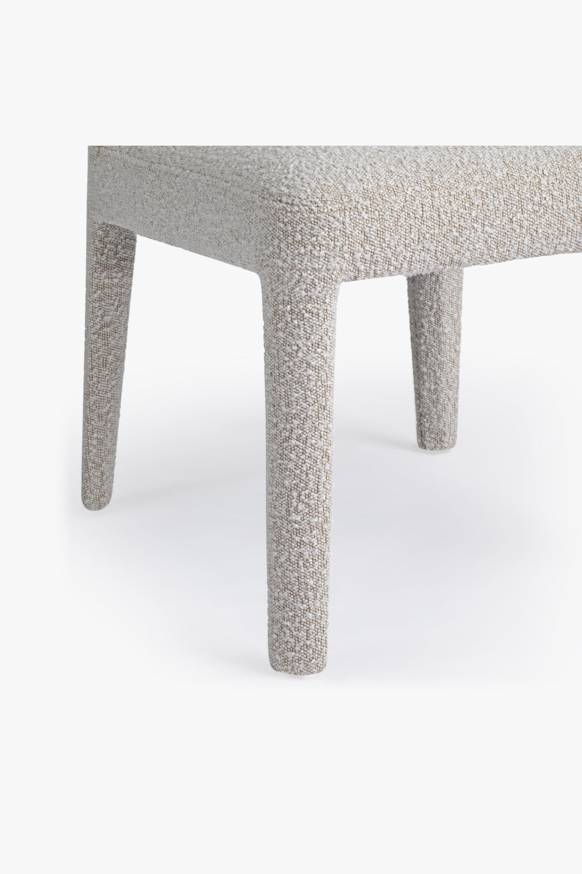 Nico Dining Side Chair - Ivory Boucle