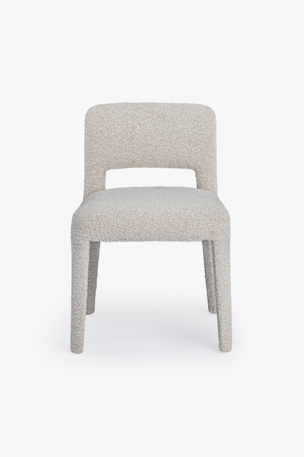 Nico Dining Side Chair - Ivory Boucle