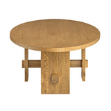 Saguaro Oval Oak Coffee Table