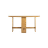 Saguaro Oak Demi-Lune Console