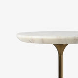 Francesca Marble Drink Table - 4 Finishes