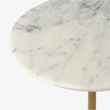 Francesca Marble Drink Table - 4 Finishes
