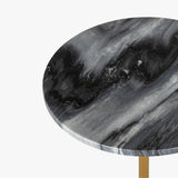 Francesca Marble Drink Table - 4 Finishes