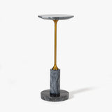 Francesca Marble Drink Table - 4 Finishes