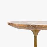 Francesca Marble Drink Table - 4 Finishes
