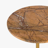 Francesca Marble Drink Table - 4 Finishes