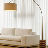 Sandia Arc Floor Lamp - 3 Finishes