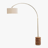 Sandia Arc Floor Lamp - 3 Finishes