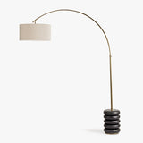 Sandia Arc Floor Lamp - 3 Finishes