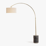 Sandia Arc Floor Lamp - 3 Finishes