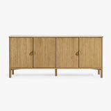 Olive 4-Door Oak Buffet