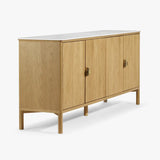 Olive 4-Door Oak Buffet