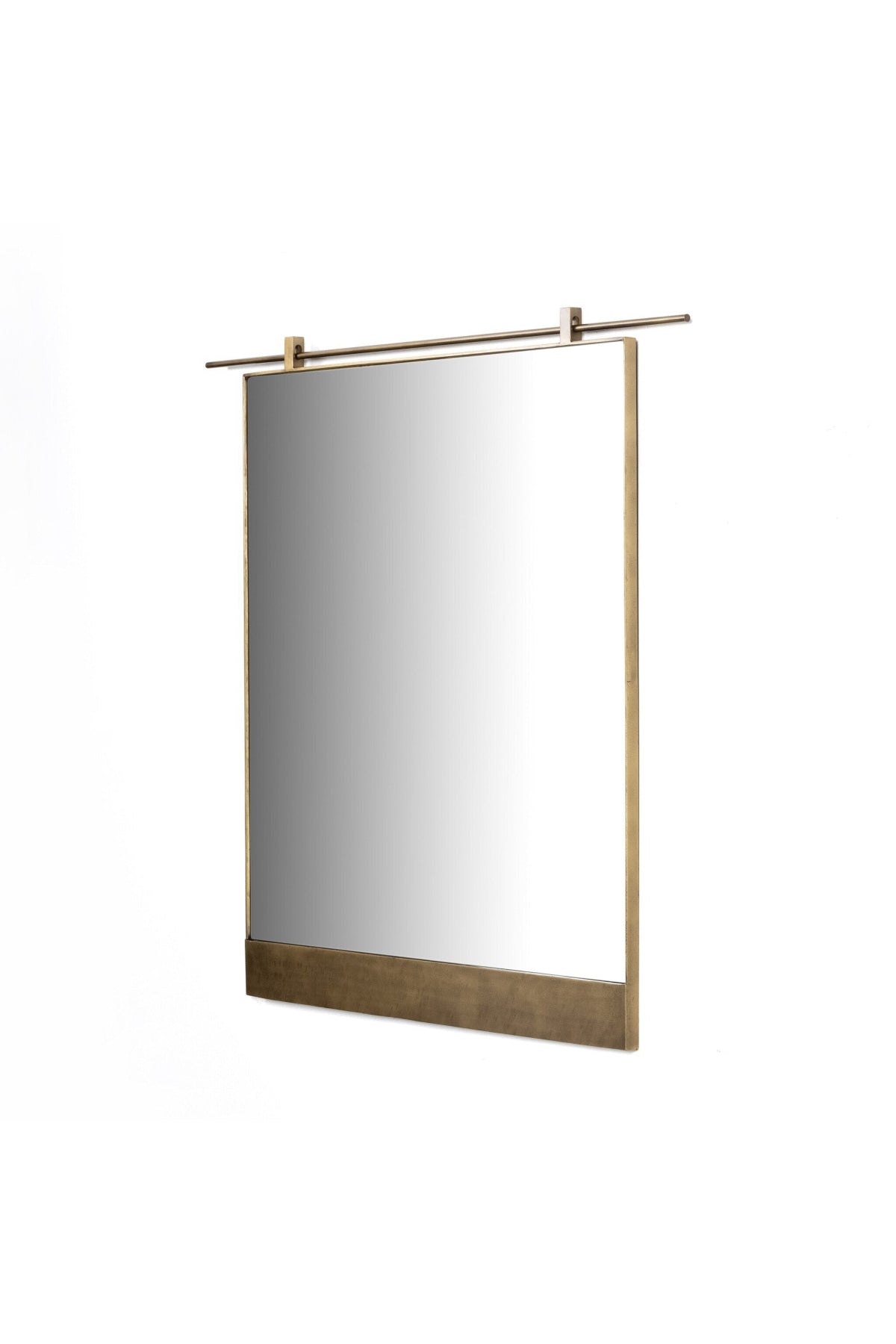 Holden Mirror - Antique Brass