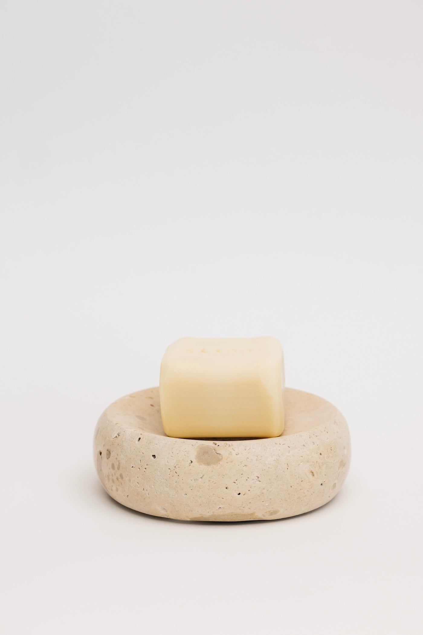 Santana Travertine Soap Dish