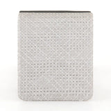 Paige Outdoor Woven Chaise - Brushed Grey