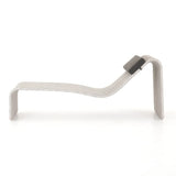 Paige Outdoor Woven Chaise - Brushed Grey