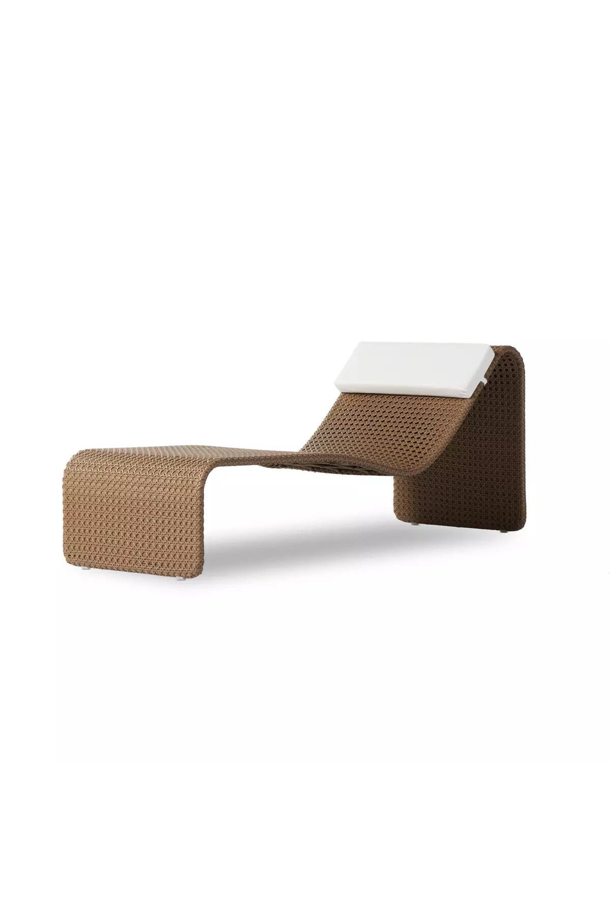 Leroy Outdoor Woven Chaise - Natural Woven