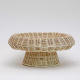 Wrenna Woven Rattan Pedestal
