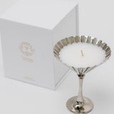 Martini Candle - Polished Nickel