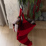 Reversible Wrapping Paper - Plaid and Striped