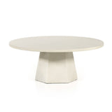 Bowman Outdoor Coffee Table - White
