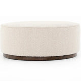 Sinclair Large Round Ottoman - Natural