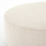 Sinclair Large Round Ottoman - Natural