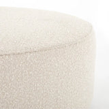 Sinclair Large Round Ottoman - Natural
