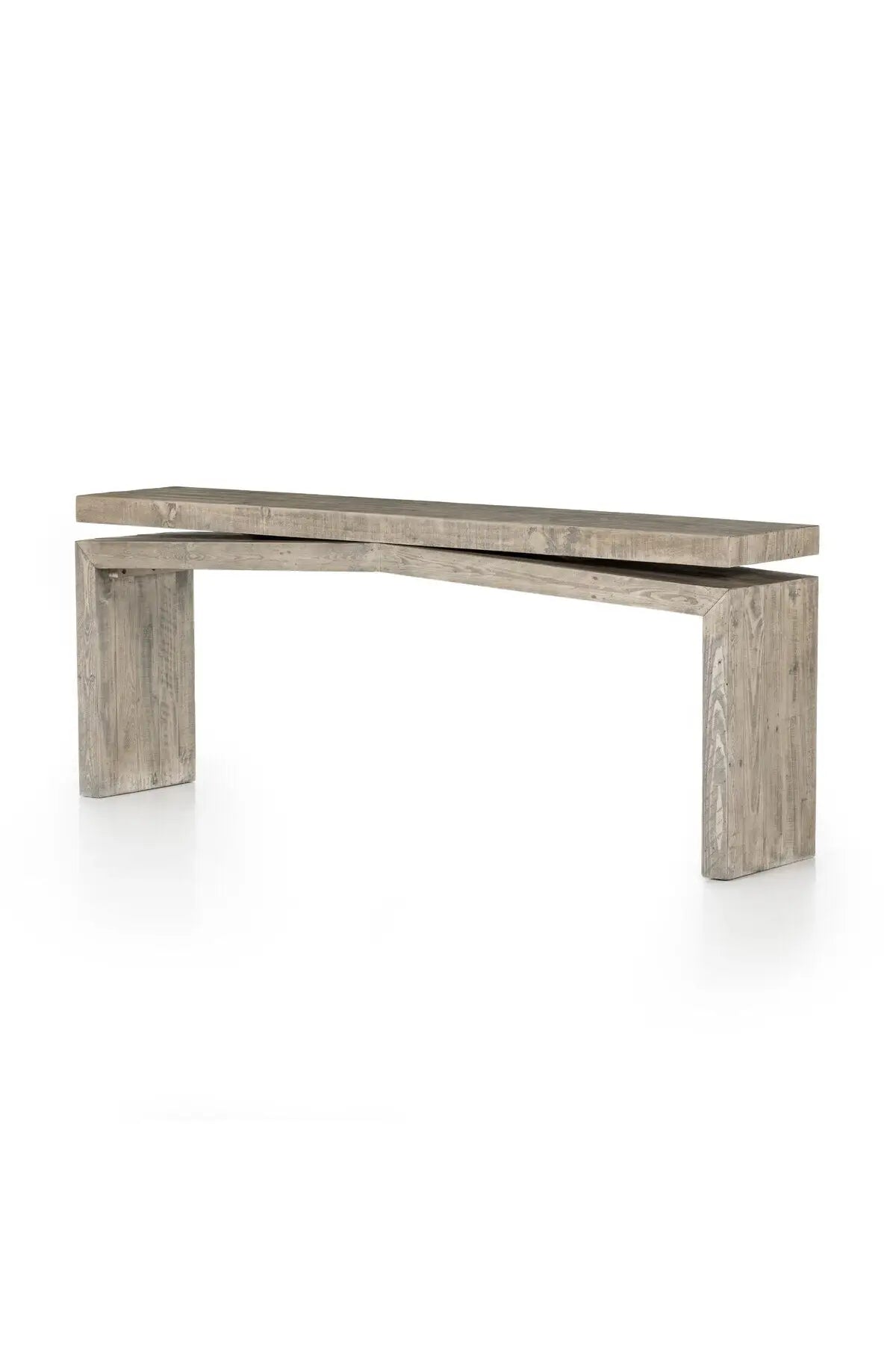 Matthes Console Table - 79" - Weathered Wheat
