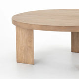 Mesa Round Coffee Table - Light