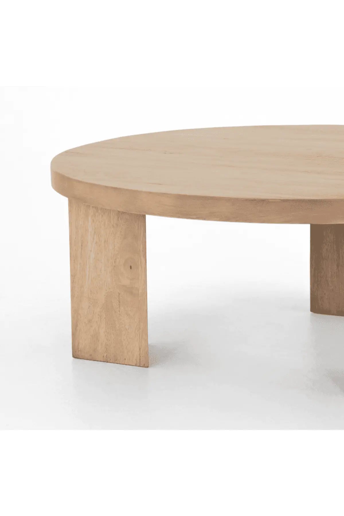 Mesa Round Coffee Table - Light